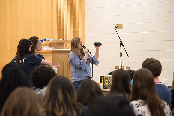 BYU-Idaho Employee Students and full-time Employees participating and learning during Evolve Conference. May 2018