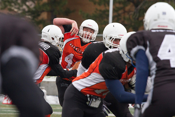It was a constant battle on the turf for the championship title as the Knights took on the Hurricanes. The Knights were able to hold the Hurricanes as they played in overtime, with the final score bei
