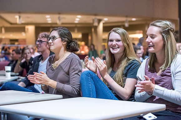 Students kick off the new semester with fun and games at i-Night.
