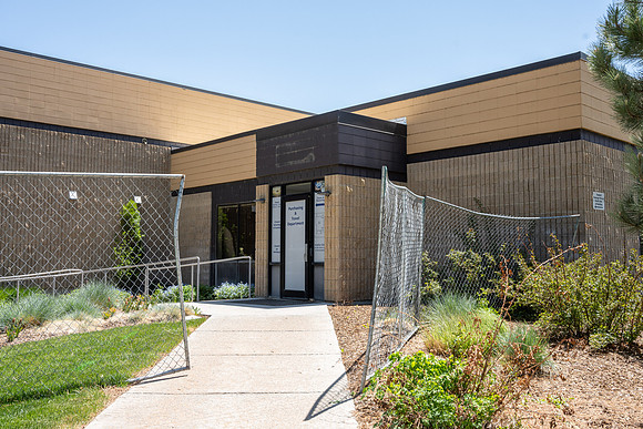 The Auxiliary Services Building is being remodeled and repurposed for academic use.