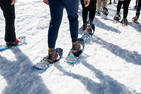 Snowshoeing at Bear Gulch - Mar 2025