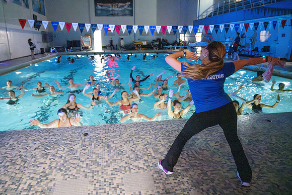 Water Aerobics Hawaiian Luau - May 2025