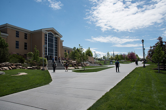 BYU-Idaho Campus. Spring 2018.