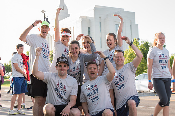 BYU-Idaho Temple 2 Temple Relay. Spring Semester. Jun 2018