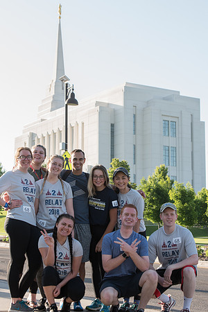 BYU-Idaho Temple 2 Temple Relay. Spring Semester. Jun 2018