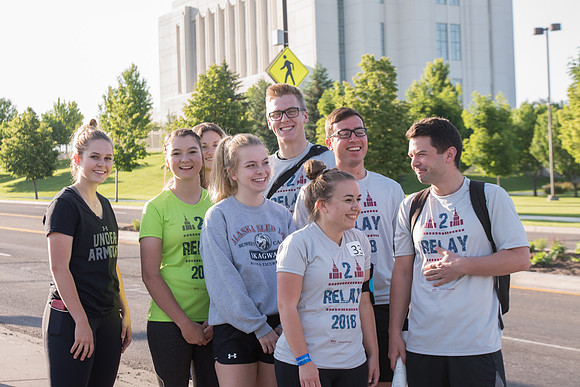 BYU-Idaho Temple 2 Temple Relay. Spring Semester. Jun 2018