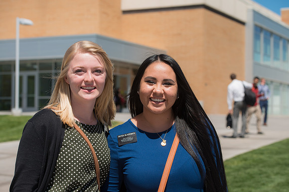 Sister Missionaries after devotional. June 2018