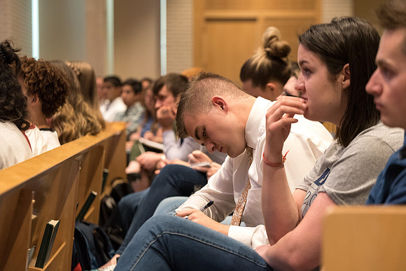 Students are invited to attend Hour with Eyring at the Taylor Chapel.