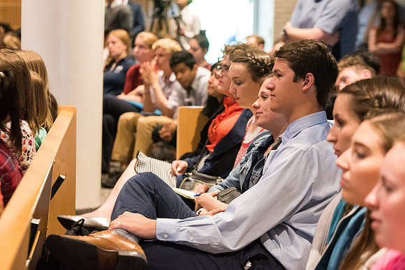 Students are invited to attend Hour with Eyring at the Taylor Chapel.