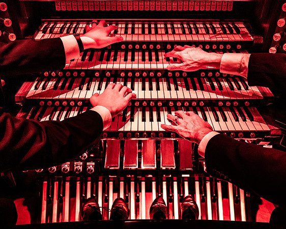 Daniel Kerr and David to perform at an Organ Duet concert in the Barrus Concert Hall.