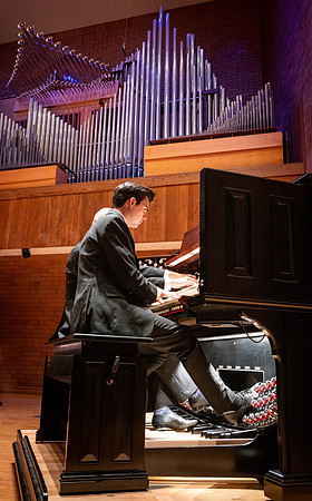 Daniel Kerr and David to perform at an Organ Duet concert in the Barrus Concert Hall.