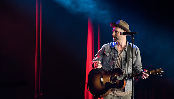 Songwriter and Singer, Mat Kearney, performs at BYU-Idaho.