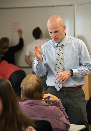 Preparation for Marriage and Family Relations class taught by Cole Ratcliffe.
