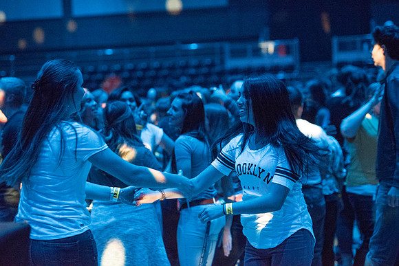 Students kick off the new semester with fun and games at i-Night.