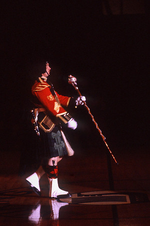 Black Watch Marching Band Performs at Ricks College - Center Stage - Nov 1989