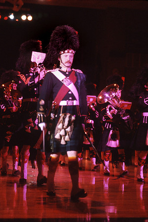 Black Watch Marching Band Performs at Ricks College - Center Stage - Nov 1989