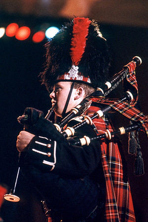 Black Watch Marching Band Performs at Ricks College - Center Stage - Nov 1989