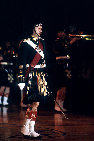 Black Watch Marching Band Performs at Ricks College - Center Stage - Nov 1989