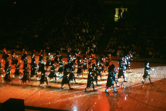 Black Watch Marching Band Performs at Ricks College - Center Stage - Nov 1989