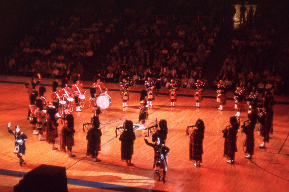 Black Watch Marching Band Performs at Ricks College - Center Stage - Nov 1989