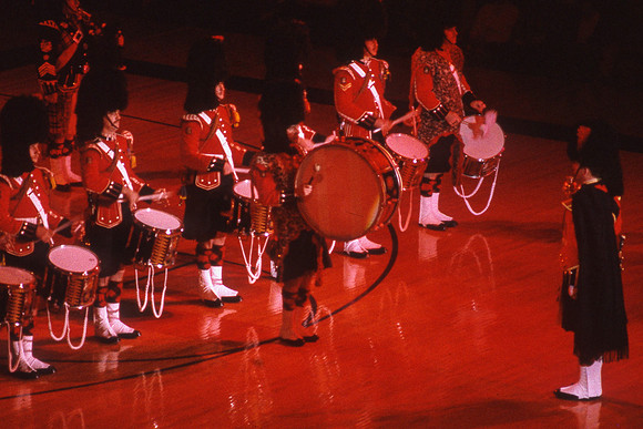 Black Watch Marching Band Performs at Ricks College - Center Stage - Nov 1989