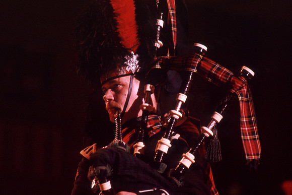 Black Watch Marching Band Performs at Ricks College - Center Stage - Nov 1989