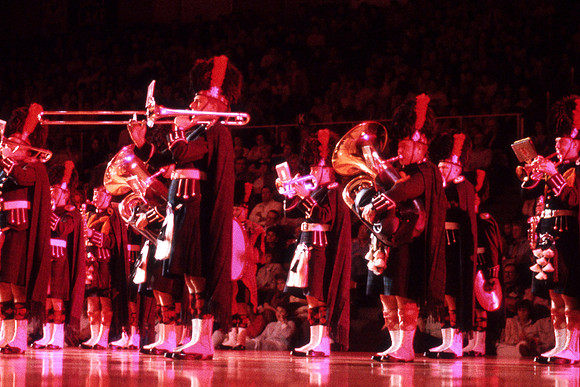 Black Watch Marching Band Performs at Ricks College - Center Stage - Nov 1989