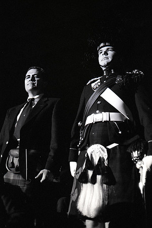 Black Watch Marching Band Performs at Rick's College - Center Stage - Nov 1989