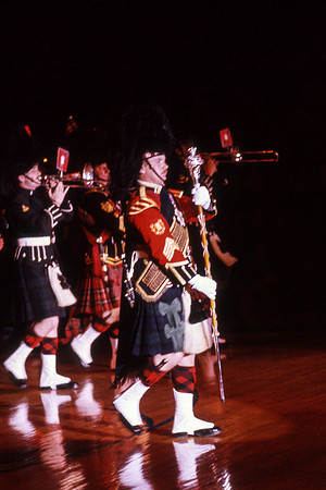 Black Watch Marching Band Performs at Ricks College - Center Stage - Nov 1989