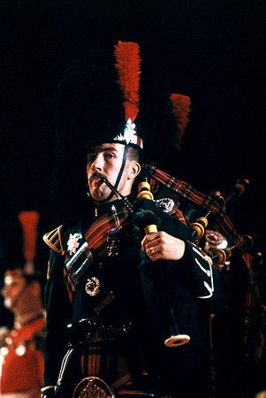 Black Watch Marching Band Performs at Ricks College - Center Stage - Nov 1989