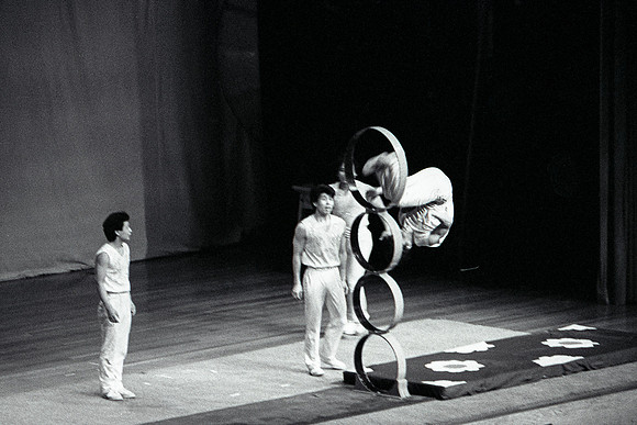 Peking Acrobats Perform at Ricks College - Center Stage - Feb 1989
