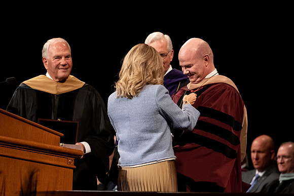 The Inauguration of Alvin F. Meredith III