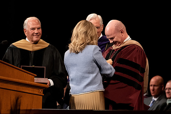 The Inauguration of Alvin F. Meredith III