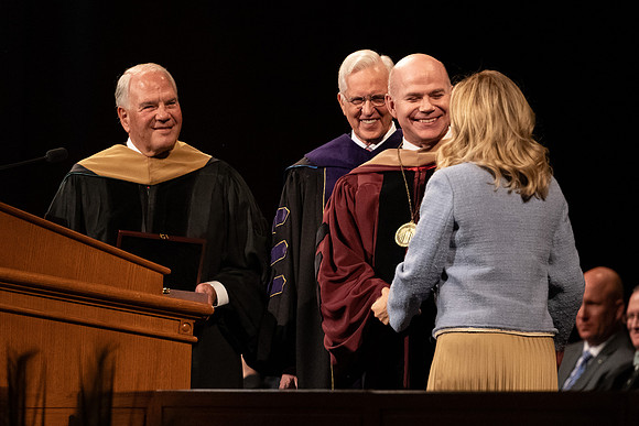 The Inauguration of Alvin F. Meredith III
