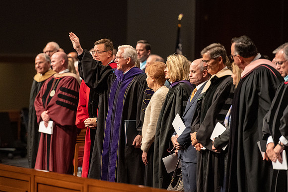 The Inauguration of Alvin F. Meredith III