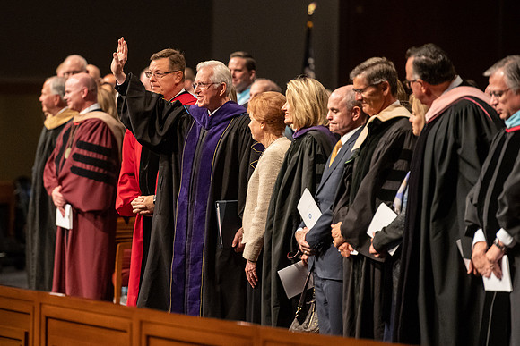 The Inauguration of Alvin F. Meredith III