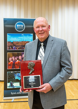 Eliza R. Snow Society, Evening of Honors, honoring Kevin Call for his years of service to the Arts.