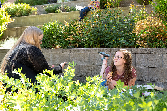 Students on Campus - Sept 2023