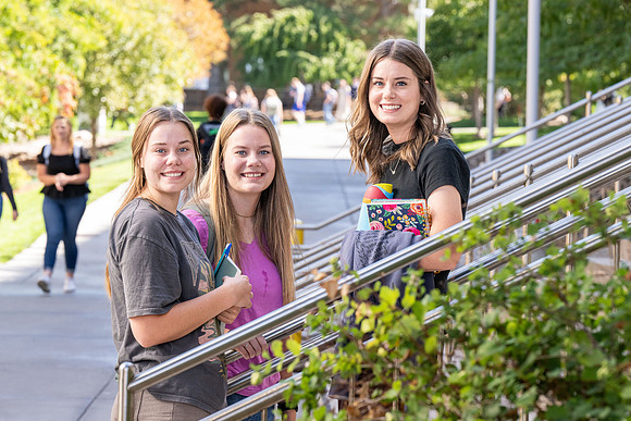 Students on Campus - Sept 2023
