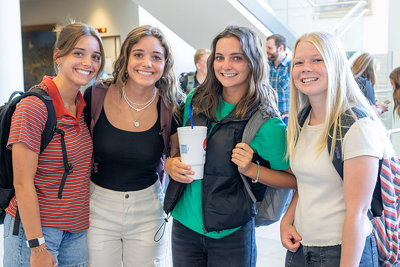 Students on Campus - Sept 2023