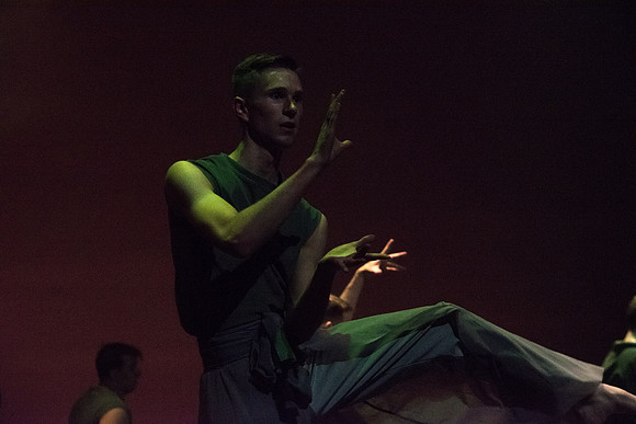 Students perform Extravadance, Spring Semester.
