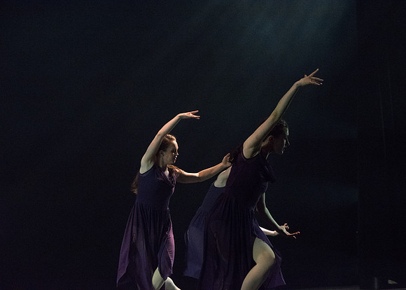 Students perform Extravadance, Spring Semester.