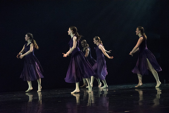 Students perform Extravadance, Spring Semester.