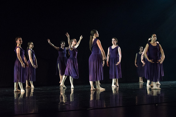 Students perform Extravadance, Spring Semester.