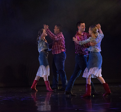 Students perform Extravadance, Spring Semester.