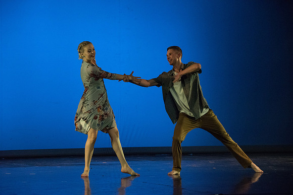 Students perform Extravadance, Spring Semester.