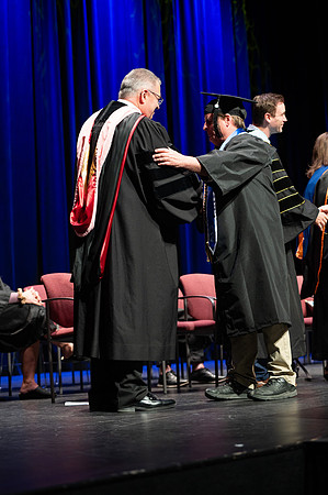 Graduates during convocation for the College of Academic Success & Interdisciplinary Studies. Speakers: Kevin Brower, Jenna Kate Wilson, Tyler Christensen