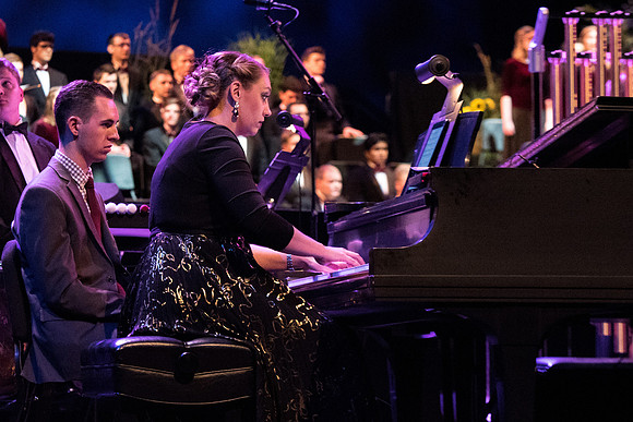 The annual Patriots and Pioneers Concert was held in June 30th at BYU-Idaho. This year’s concert features the university’s bands choirs and special guest Dallin Bayless.
