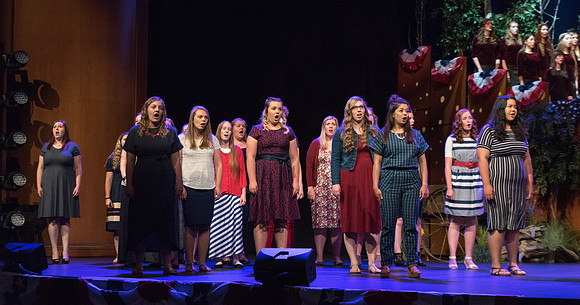 The annual Patriots and Pioneers Concert was held in June 30th at BYU-Idaho. This year’s concert features the university’s bands choirs and special guest Dallin Bayless.