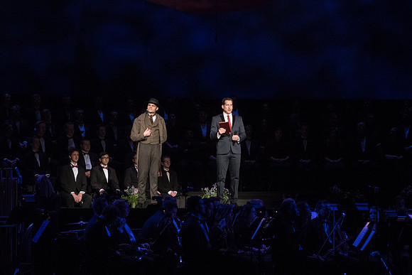 The annual Patriots and Pioneers Concert was held in June 30th at BYU-Idaho. This year’s concert features the university’s bands choirs and special guest Dallin Bayless.